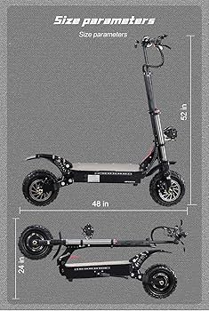 Amazon.com : HWWH Fast Scooter Electric for Adults with Seat